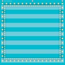 Light Blue Marquee 7 Pocket Chart