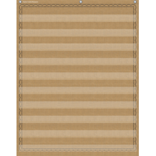 Burlap 10 Pocket Chart