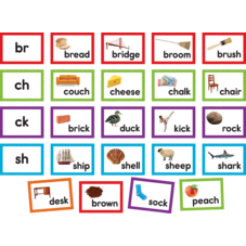 Consonant Blends and Digraphs Pocket Chart Cards