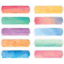 Watercolor Labels