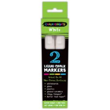 Chalk Brights White Liquid Chalk Markers