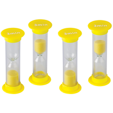 3 Minute Sand Timers - Mini