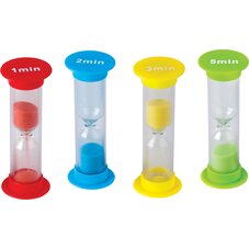 Mini Sand Timers Combo 4-Pack