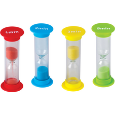 Mini Sand Timers Combo 4-Pack