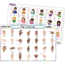 Sign Language Learning Mat