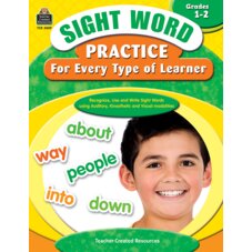 Sight Word Practice for Every Type of Learner Grade 1-2