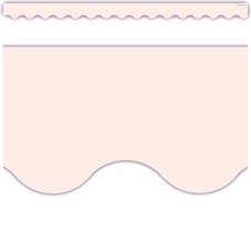 Blush Scalloped Border Trim