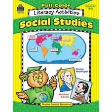 Full-Color Social Studies Literacy Activities
