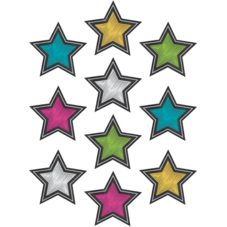 Chalkboard Brights Stars Accents