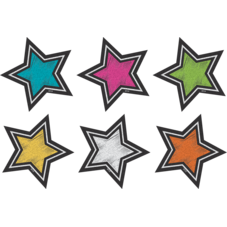 Chalkboard Brights Stars Mini Accents