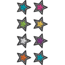 Chalkboard Brights Stars Mini Stickers