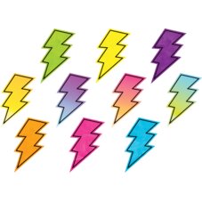 Brights 4Ever Lightning Bolts Accents