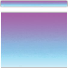 Purple and Blue Color Wash Straight Border Trim