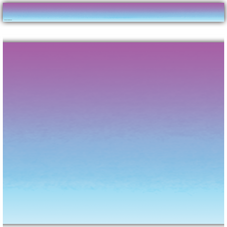 Purple and Blue Color Wash Straight Border Trim