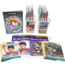 We Love to Read! Fiction & Nonfiction Paired Readers Complete Kit for Grades 1-2