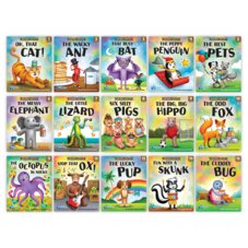 Animal Antics Short Vowel Phonics Add On Pack - 15 titles