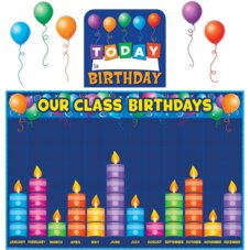 Birthday Graph Bulletin Board Display Set