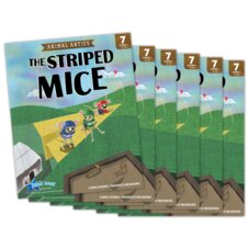 Animal Antics: The Striped Mice - Long i Vowel Reader - 6 Pack