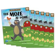 Animal Antics: The Mole at Home - Long o Vowel Reader - 6 Pack