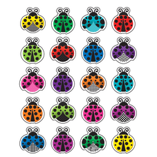 Colorful Ladybugs Stickers