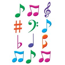 Musical Notes Mini Accents