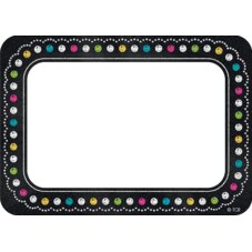 Chalkboard Brights Name Tags/Labels