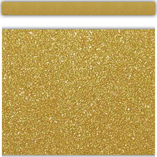 Gold Shimmer Straight Border Trim