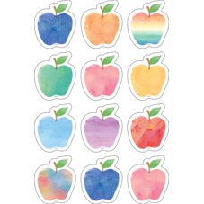 Watercolor Apples Mini Accents