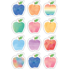 Watercolor Apples Mini Accents