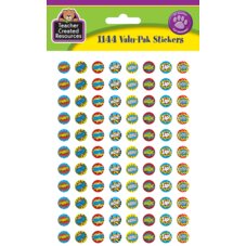 Superhero Mini Stickers Valu-Pak