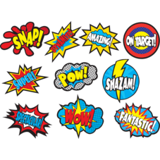 Superhero Sayings Accents