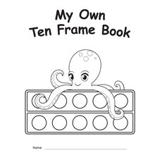 My Own Books: My Ten Frame Book