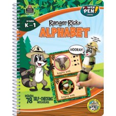 Ranger Rick Power Pen Learning Book: Alphabet