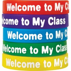 Welcome to My Class Wristbands 10-Pack