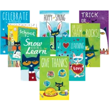 Pete the Cat Holiday and Seasonal Poster Set