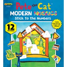 Pete the Cat Modern Mosaics Stick to the Numbers