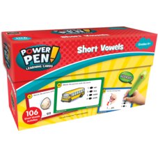 Power Pen Learning Cards: Short Vowels