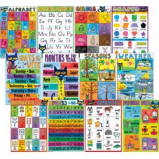 Pete the Cat Early Learning Small Poster Pack