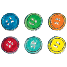 Pete the Cat Groovy Buttons Mini Accents