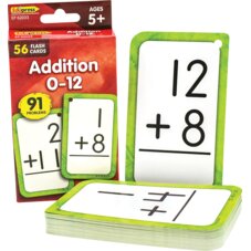 Addition 0-12 Flash Cards