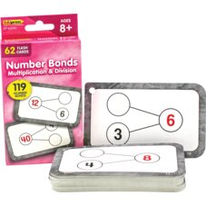 Number Bonds Flash Cards - Multiplication and Division