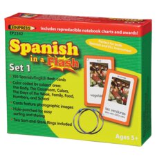 Spanish in a Flash Cards Set 1