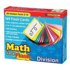 Math in a Flash Cards: Division