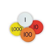 Sensational Math Small-Group Set of Place Value Discs