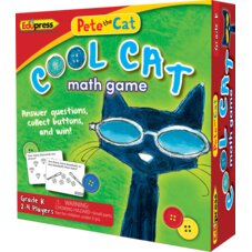 Pete the Cat Cool Cat Math Game Grade K