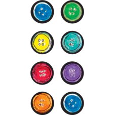 Pete the Cat Groovy Buttons Mini Stickers