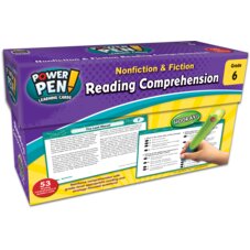 Power Pen Learning Cards: Reading Comprehension Grade 6