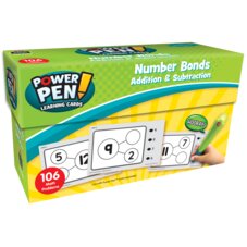 Power Pen Learning Cards: Number Bonds - Addition & Subtraction