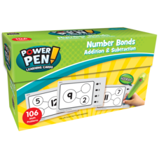 Power Pen Learning Cards: Number Bonds - Addition & Subtraction