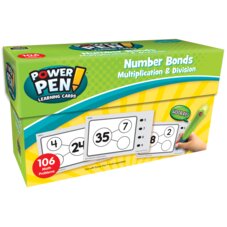 Power Pen Learning Cards: Number Bonds - Multiplication & Division